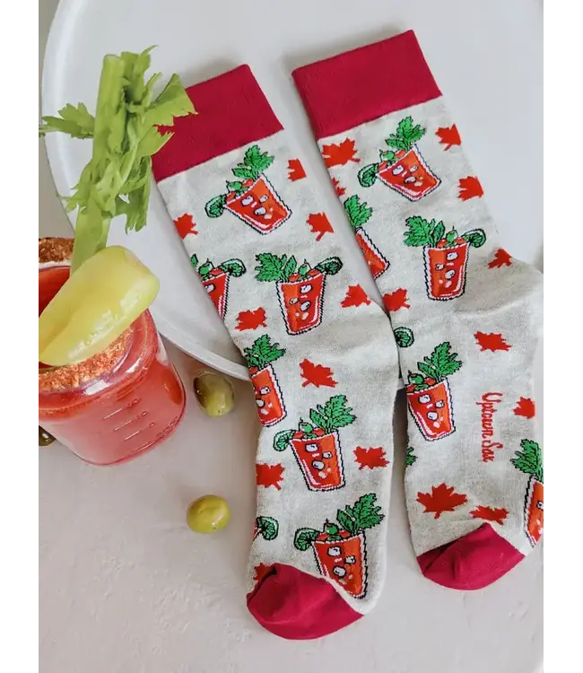 Canadian Caesar Socks - M/L (Men)