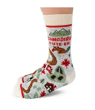 Uptown Sox Canadian Cute Socks - S/M (Women)