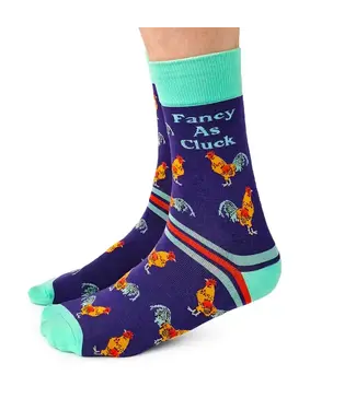 Uptown Sox Fancy As Cluck Socks - M/L (Men)