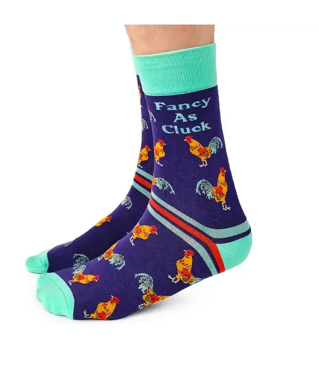 Fancy As Cluck Socks - M/L (Men)