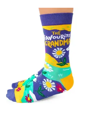 Uptown Sox Favourite Grandma Socks - S/M (Women)