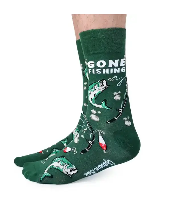 Gone Fishing Socks - M/L (Men)
