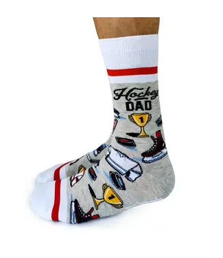Uptown Sox Hockey Dad Socks - M/L (Men)