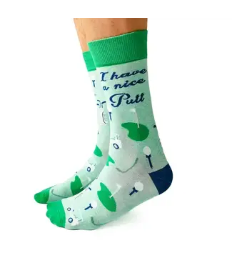 Uptown Sox Nice Putt Socks - M/L (Men)