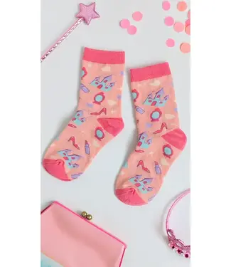 Uptown Sox Pretty in Pink Socks - For Kids