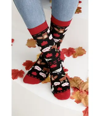 Uptown Sox Sorry Socks - S/M (Women)