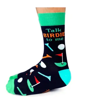 Uptown Sox Talk Birdie To Me Socks - M/L (Men)