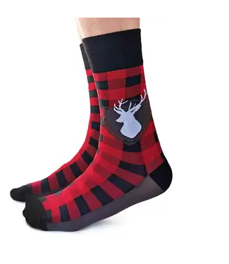 Uptown Sox Tartan Buck Socks - M/L (Men)