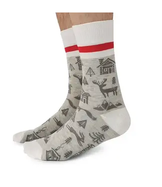 Uptown Sox Winter Wonderland Socks - M/L (Men)