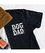 Dog Dad Printed Black Tee