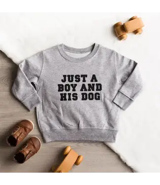 Take It 'N' Leave It Just a Boy and His Dog Youth Sweatshirt