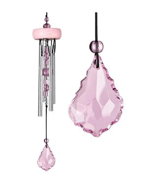 Woodstock Gem Drop Chimes-Rose