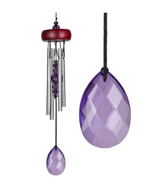 Woodstock Gem Drop Chimes-Violet
