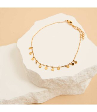 Narelle Narelle Anklet Disc Chain Gold