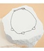 Narelle Anklet Link Heart Silver