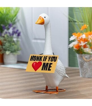 My Evergreen Giddy the Goose Hanging Sign - Honk