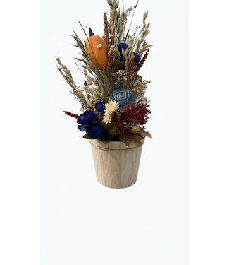 Livingstone Fall Centerpieces Wood Pocket 8" [10]