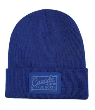 Stone Age Canada Cuffed Toque - Blue