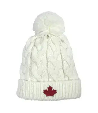 Stone Age Toque - Canada Knit White
