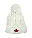 Toque - Canada Knit White