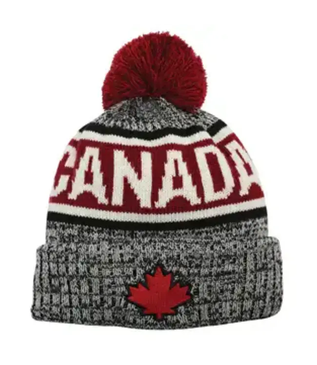 Toque - Marled Knit Grey