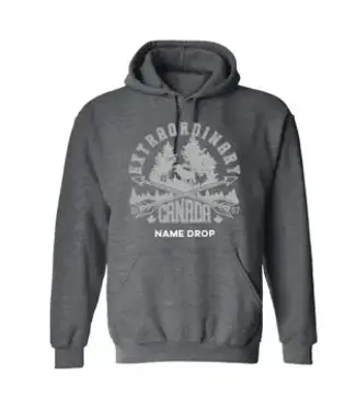 Stone Age Canada Arrows Hoodie Dark Heather