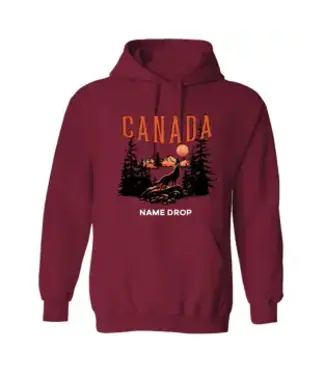 Stone Age Canadian Moonlight Hoodie Cardinal