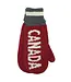 Jacquard Canada Red Mitts