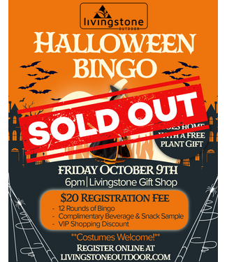 Livingstone Halloween Bingo - Friday October 9th 6pm