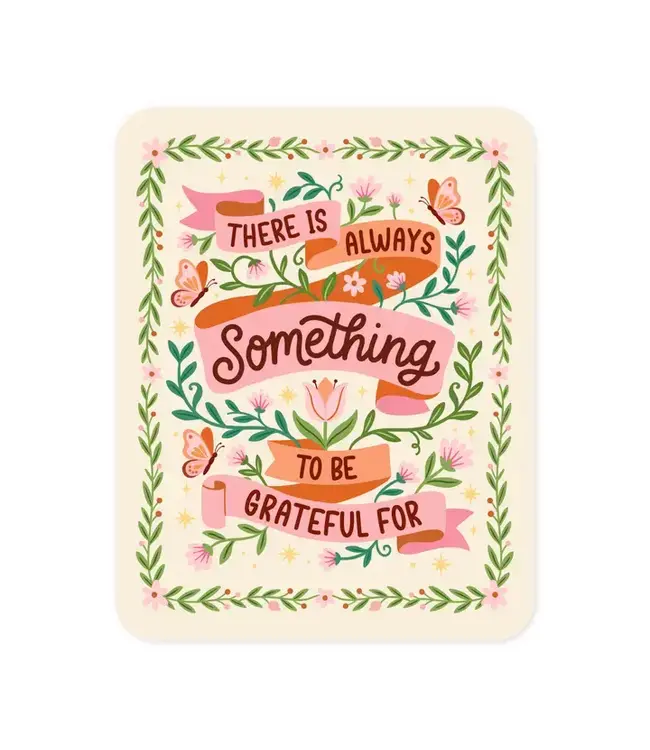 Grateful Vinyl Sticker