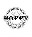 Happy Vinyl Sticker