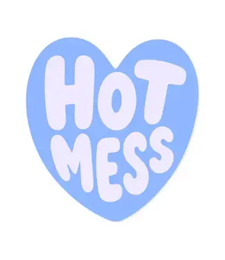 The Retail Supply Hot Mess Vinyl Sticker