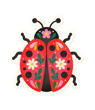 The Retail Supply Ladybug Vinyl Sticker