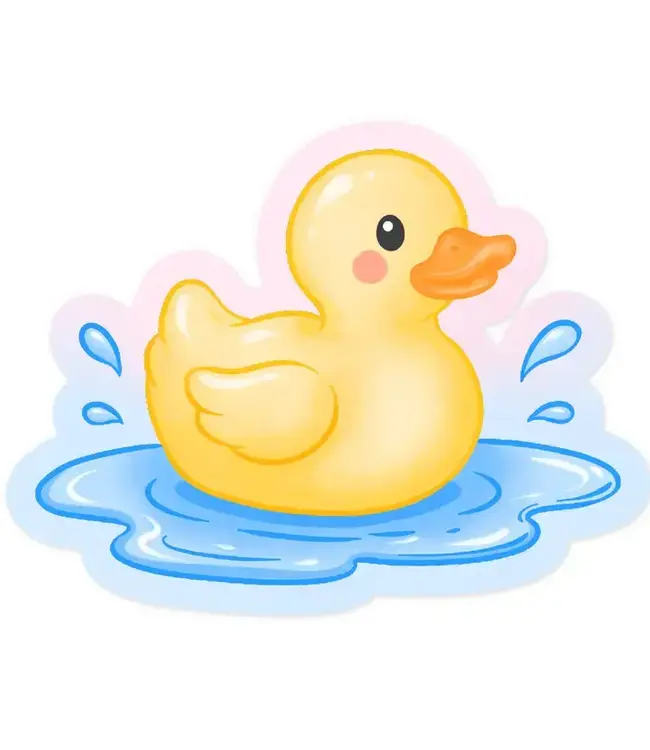 Rubber Duck Vinyl Sticker