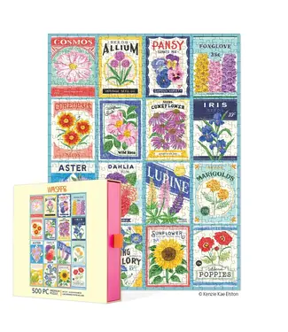 Werkshoppe Seed Packets 500 Piece Puzzle