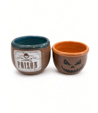 Crafty Inagoodway (C) Handcrafted Halloween Dip Bowls