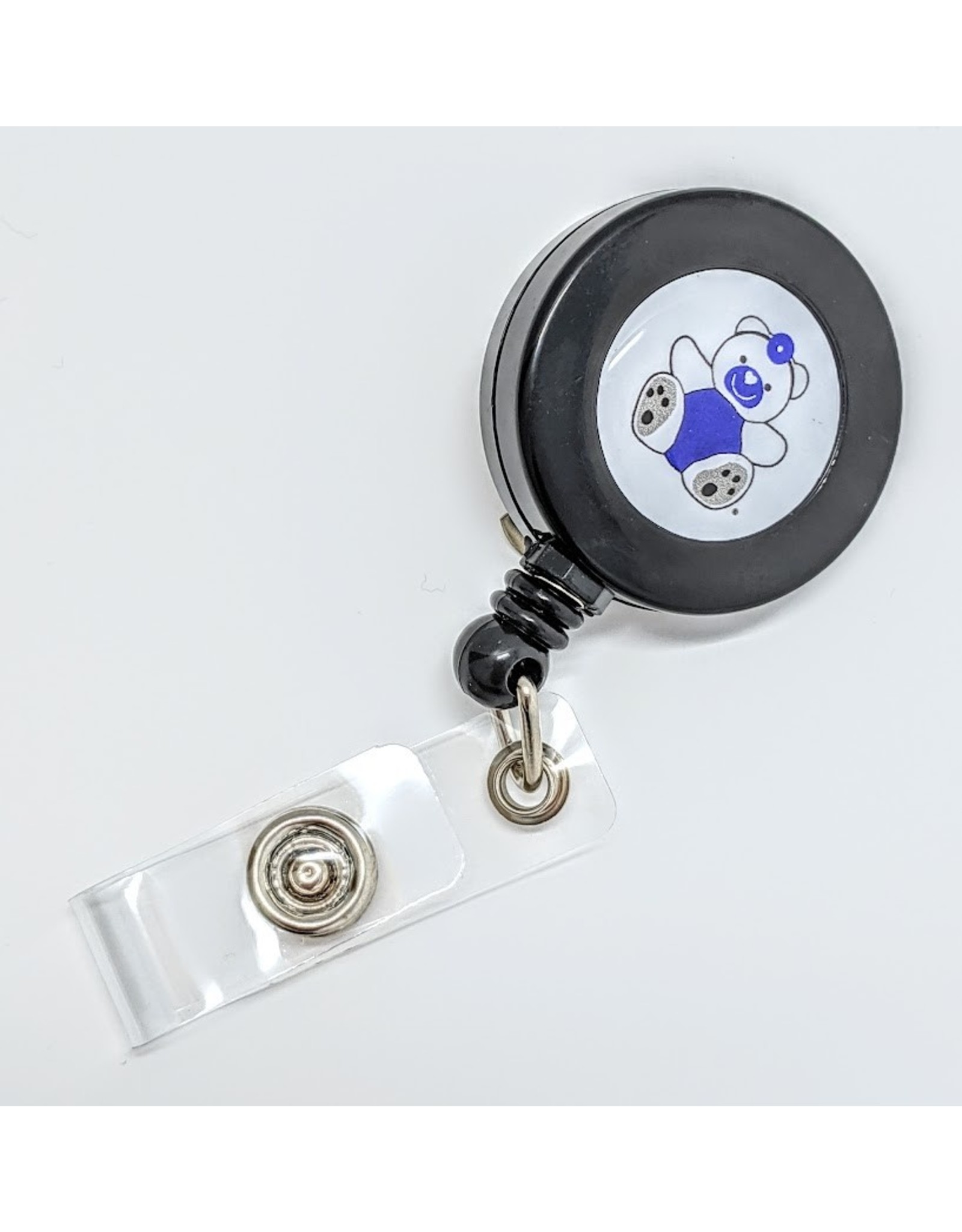 Stollery Badge Reel - black