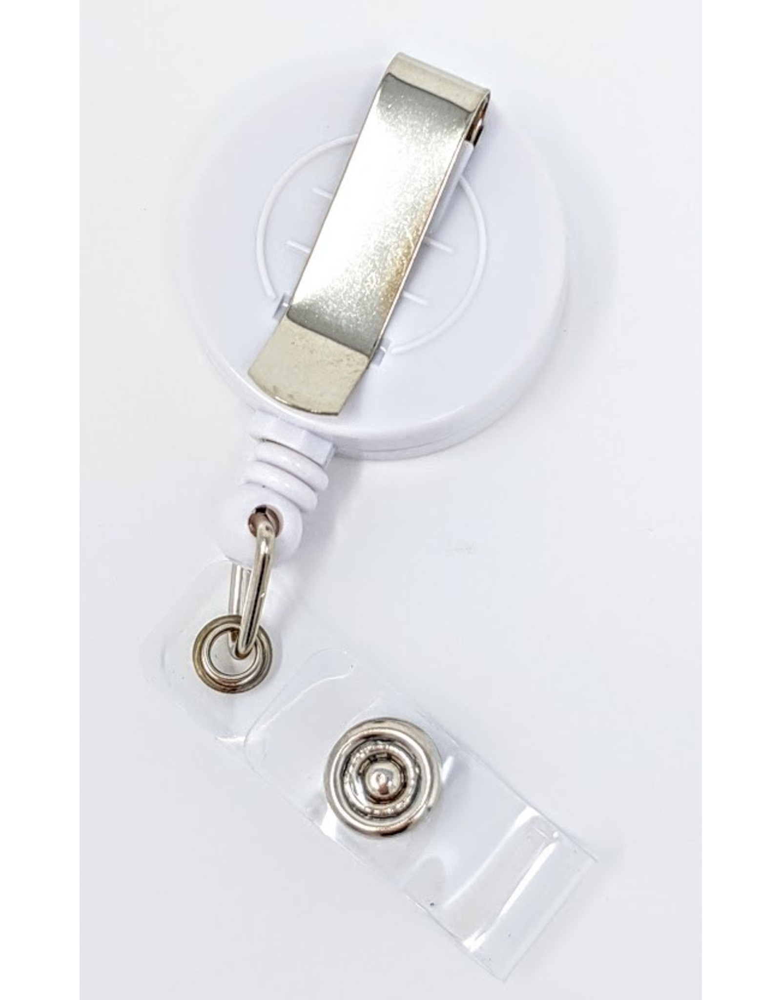 Stollery Badge Reel - white