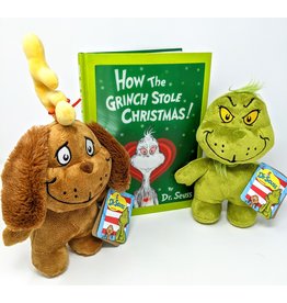 Dr. Seuss Dr. Seuss Gift Package - How The Grinch Stole Christmas with 2 Doods