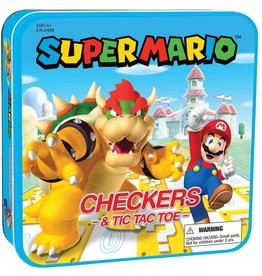 Checkers & Tic-Tac-Toe - Super Mario vs Bowser