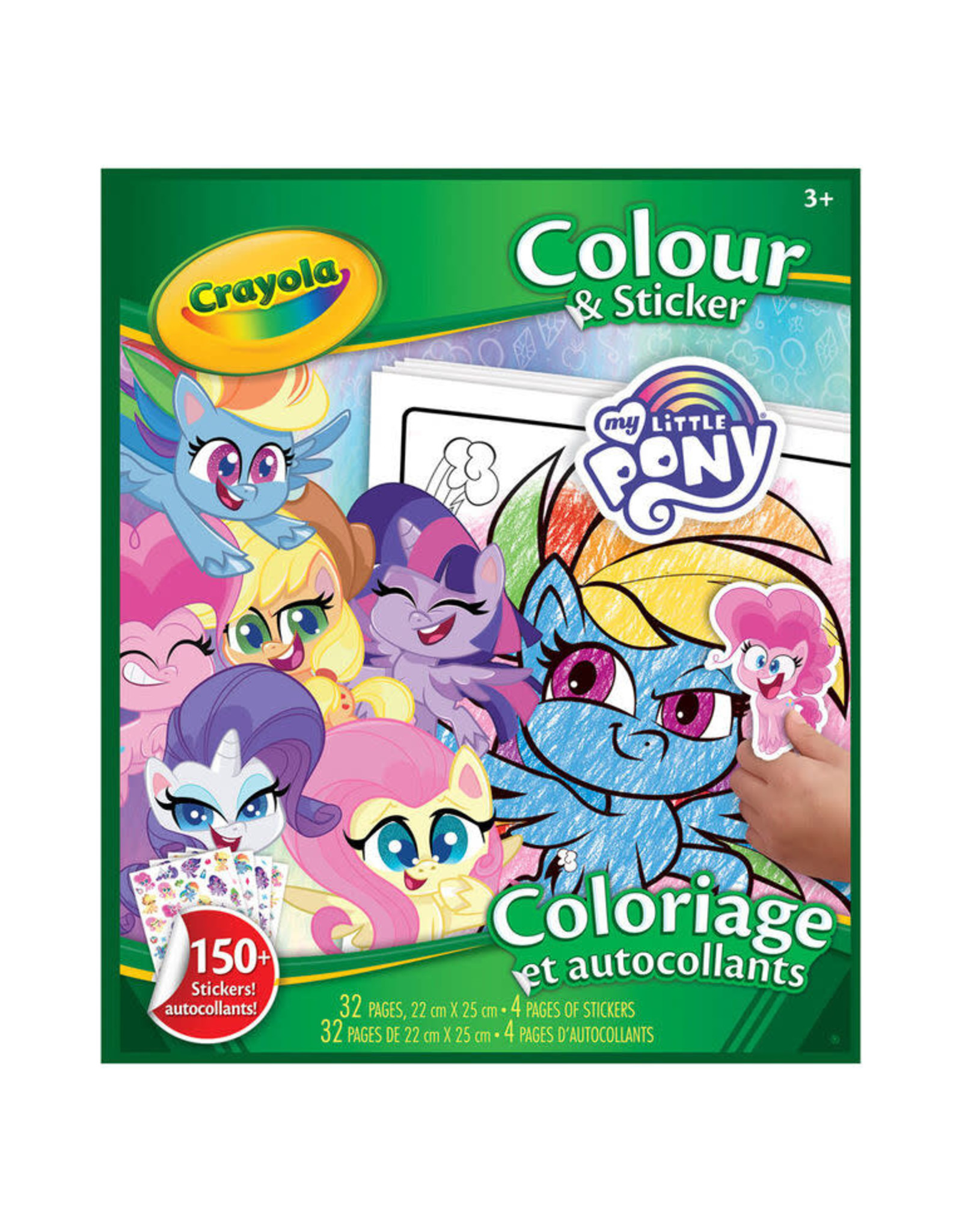 Crayola My Little Pony - colour sticker