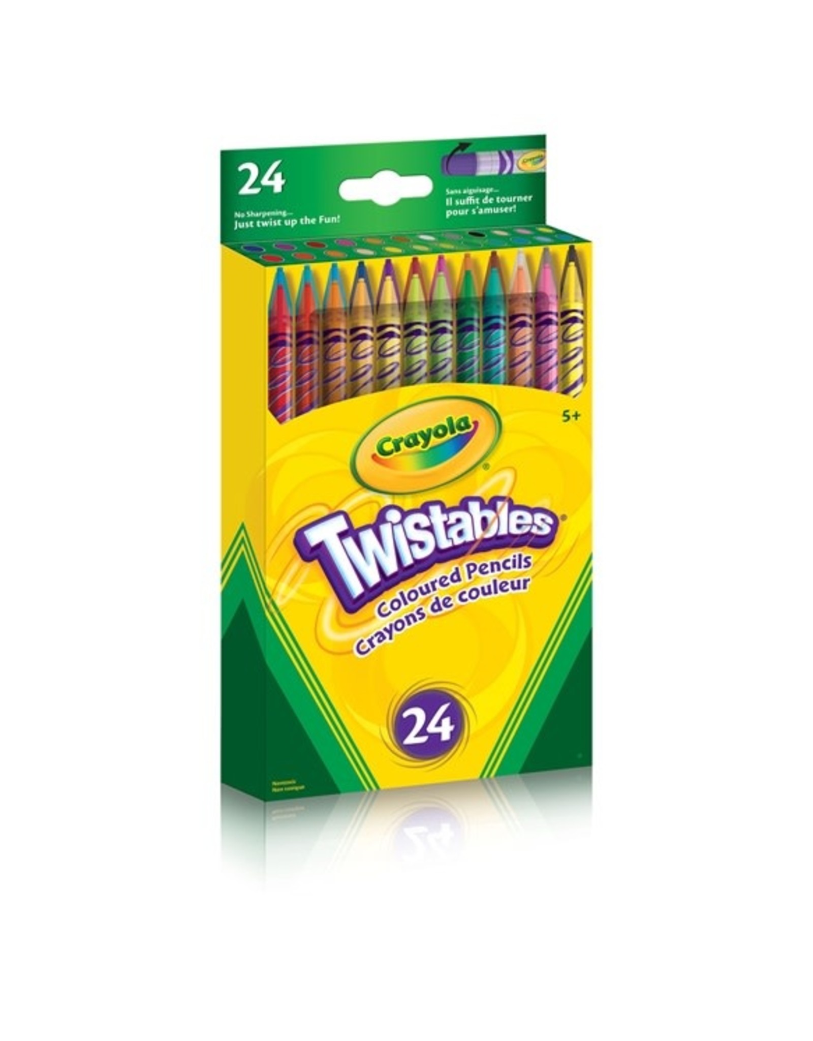 Crayola Twistables Colored Pencils - 24 piece