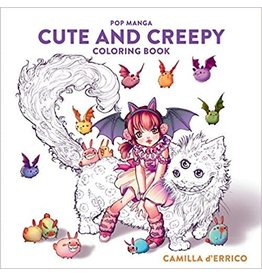 Pop Manga - Cute & Creepy Colouring Book