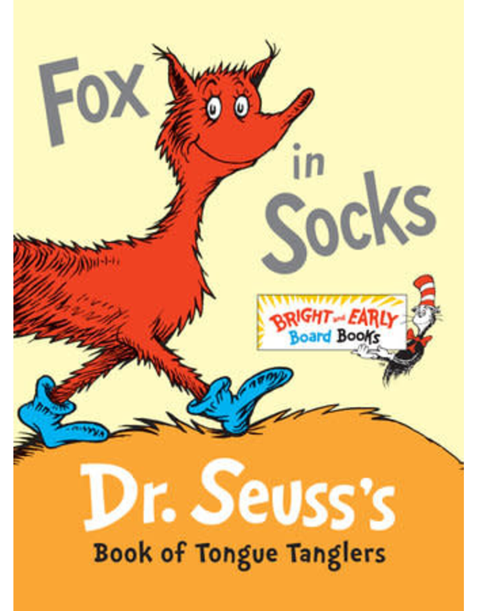 Dr. Seuss Fox in Socks - big bright & early board book