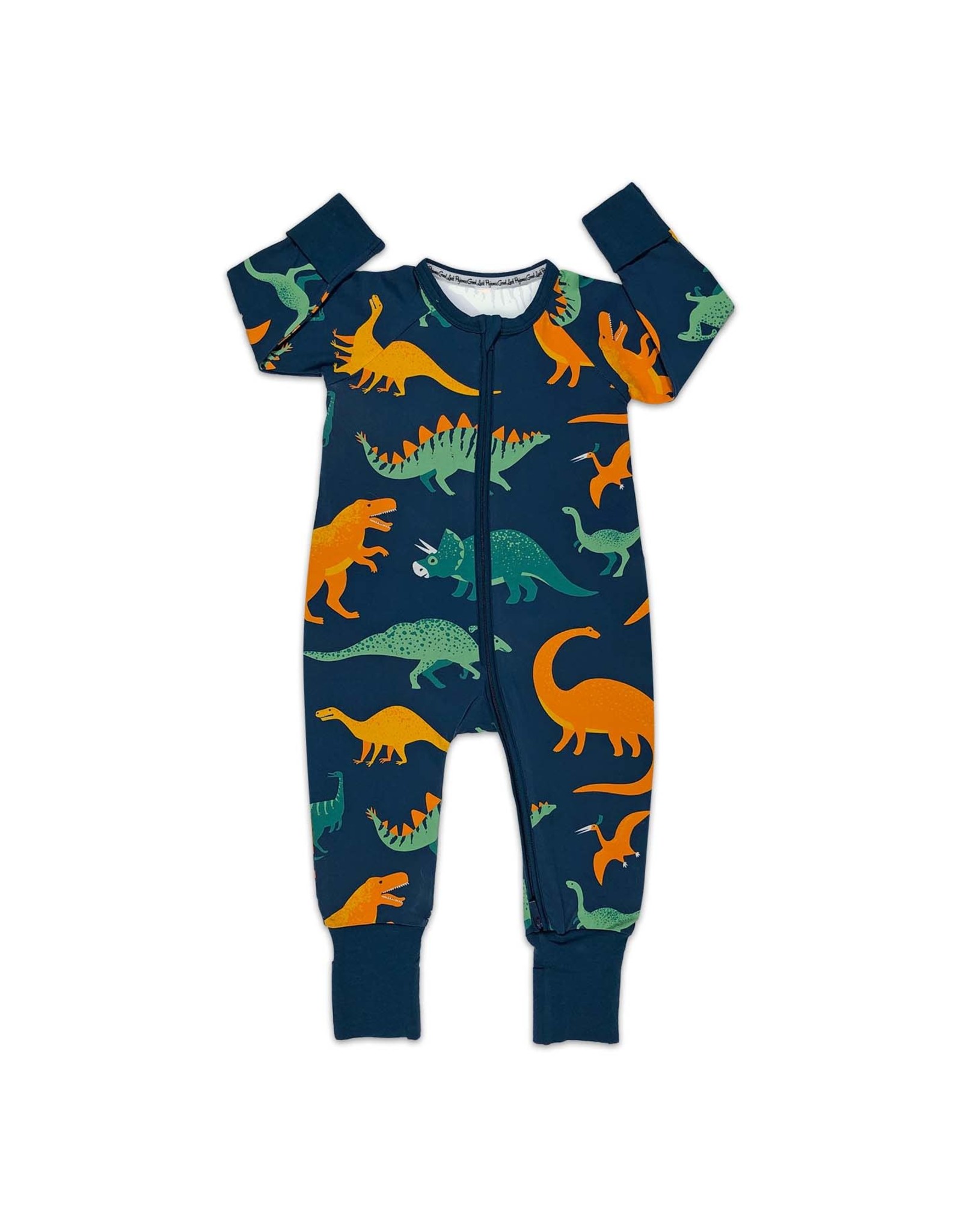 Good Luck Sock Baby Pajamas, Dinosaur -