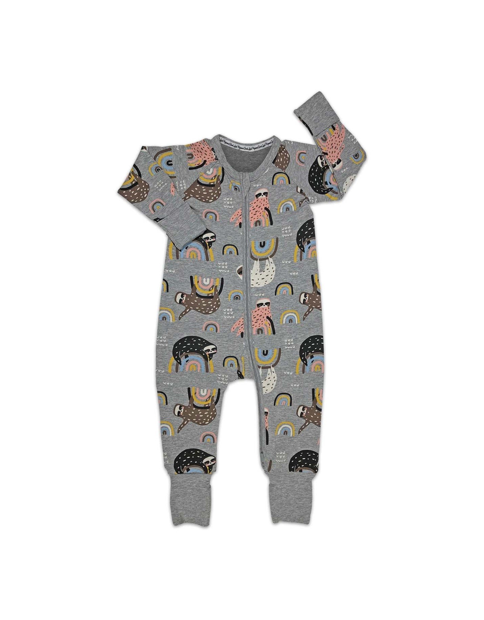 Good Luck Sock Baby Pajamas, Sloths -