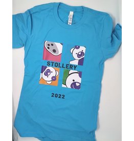 2022 Stollery Adult T-shirt - turquoise