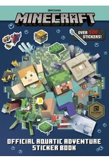 Minecraft Official Aquatic Adventure Sticker Book