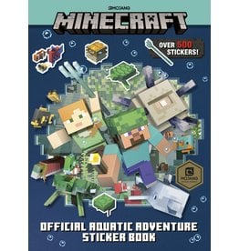 Minecraft Official Aquatic Adventure Sticker Book