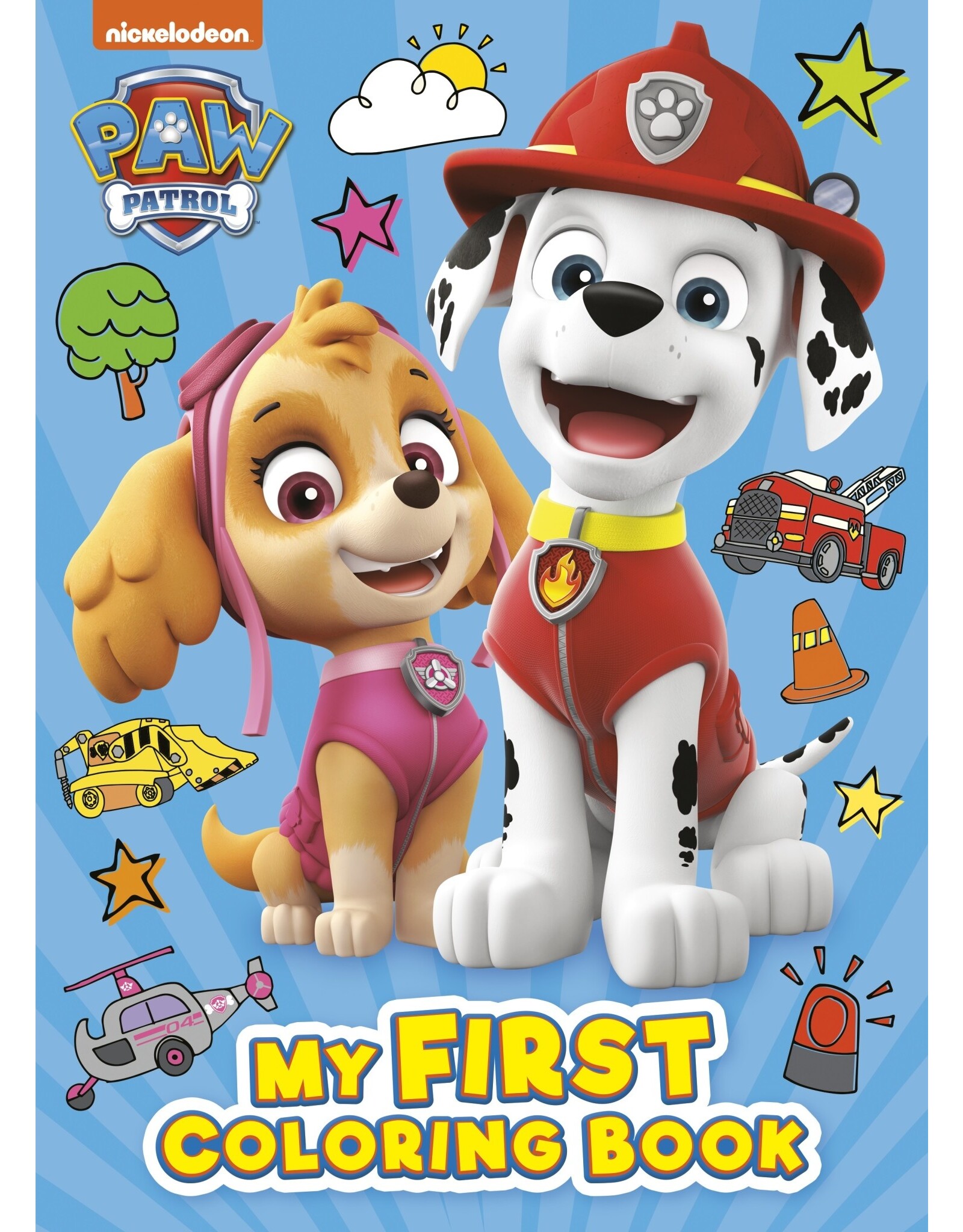 Paw Patrol: My First Coloring Book
